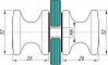 A-SK-01 кноб 32х24 BM?>
